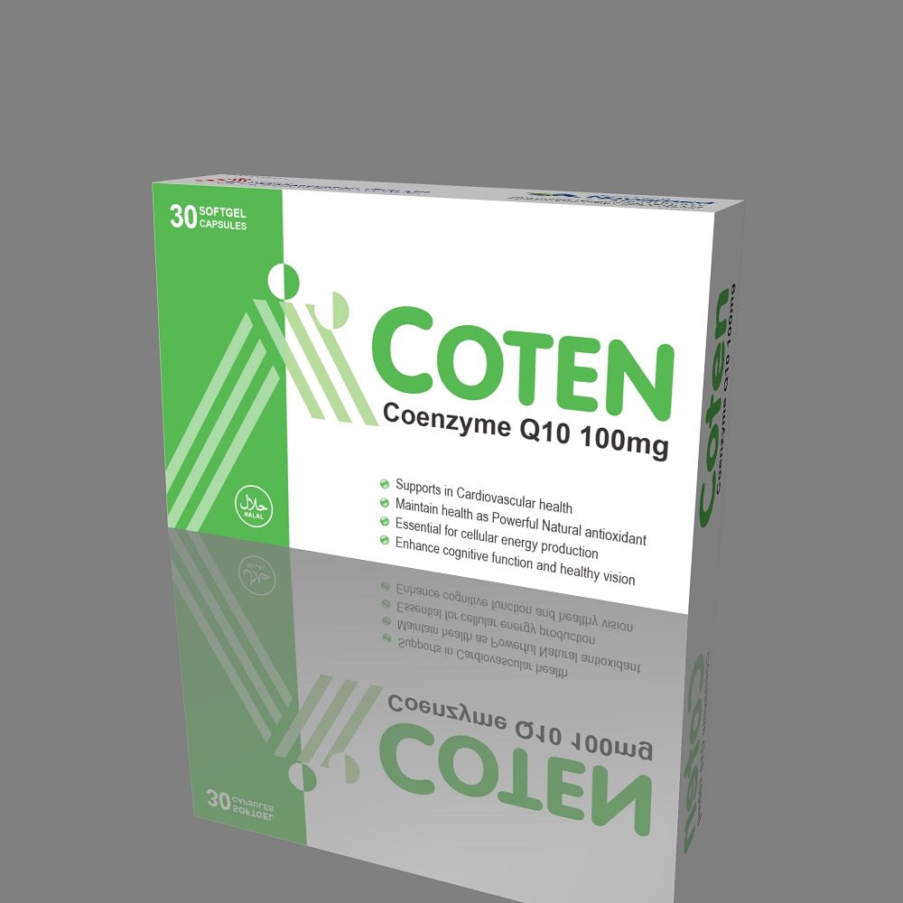 Coten - Co Enzyeme Q10 (For Healthy Heart) - Novamed Healthcare